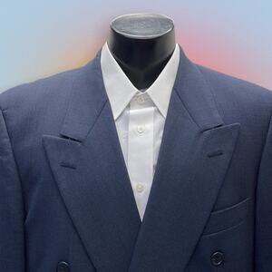 CRICKETEER Men’s 44R Blue Sport Coat Blazer